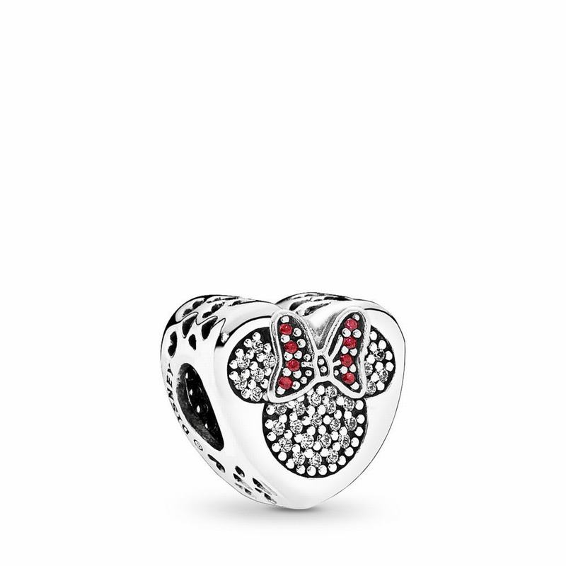 Pandora Disney Mickey & Minnie True Love Charm NZ Sale, Sterling Silver (638972-HXO)